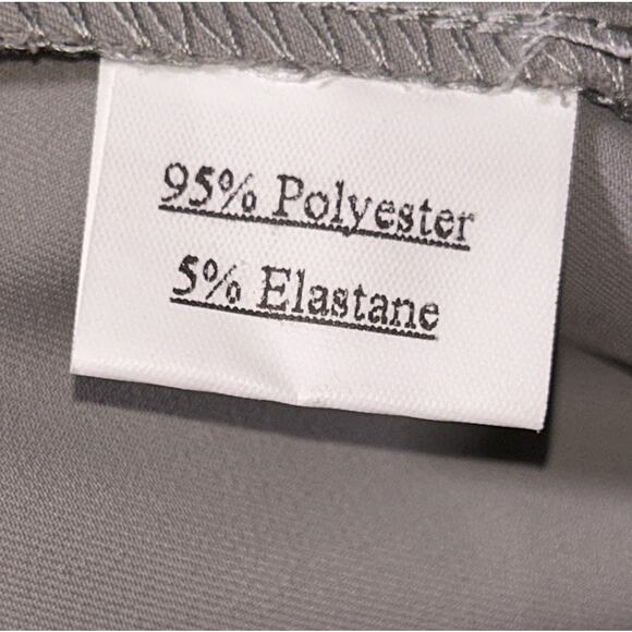 NWT Decivi Wide Leg High Waist Loose Fit Gray Pants Large - Picture 7 of 7